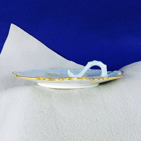 Trinket Candy Dish Artisan Signed Hand Painted 1963 - Picture 4 of 9